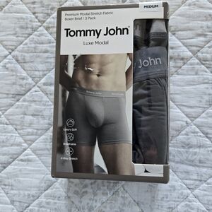 Tommy John Luxe Modal Boxer Briefs - Dark Gray